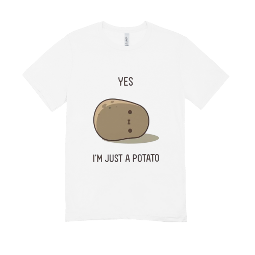 yes I am a potato tshirt